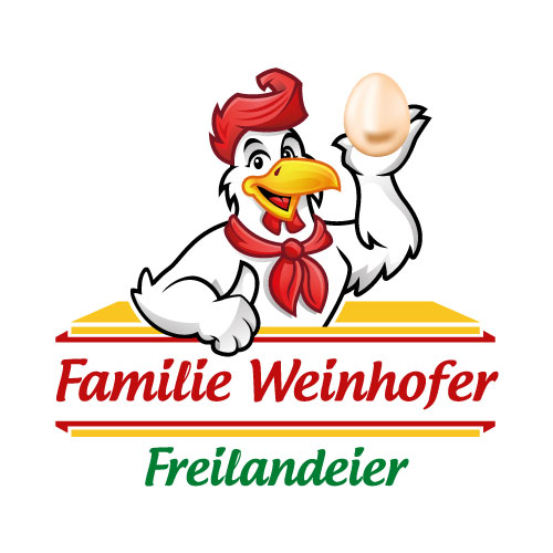 RedKlaxx MedienDesign | Logo-Design | Freilandeier Weinhofer
