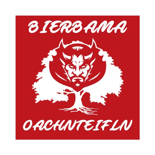RedKlaxx MedienDesign | Logo-Design | Bierbama Oachnteifln