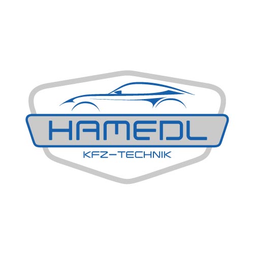 RedKlaxx MedienDesign | Logo-Design | Kfz-Technik Hamedl