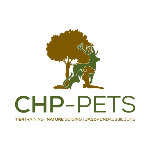 RedKlaxx MedienDesign | Logo-Design | CHP-Pets - Tiertraining - Nature Guiding - Jagdhundausbildung